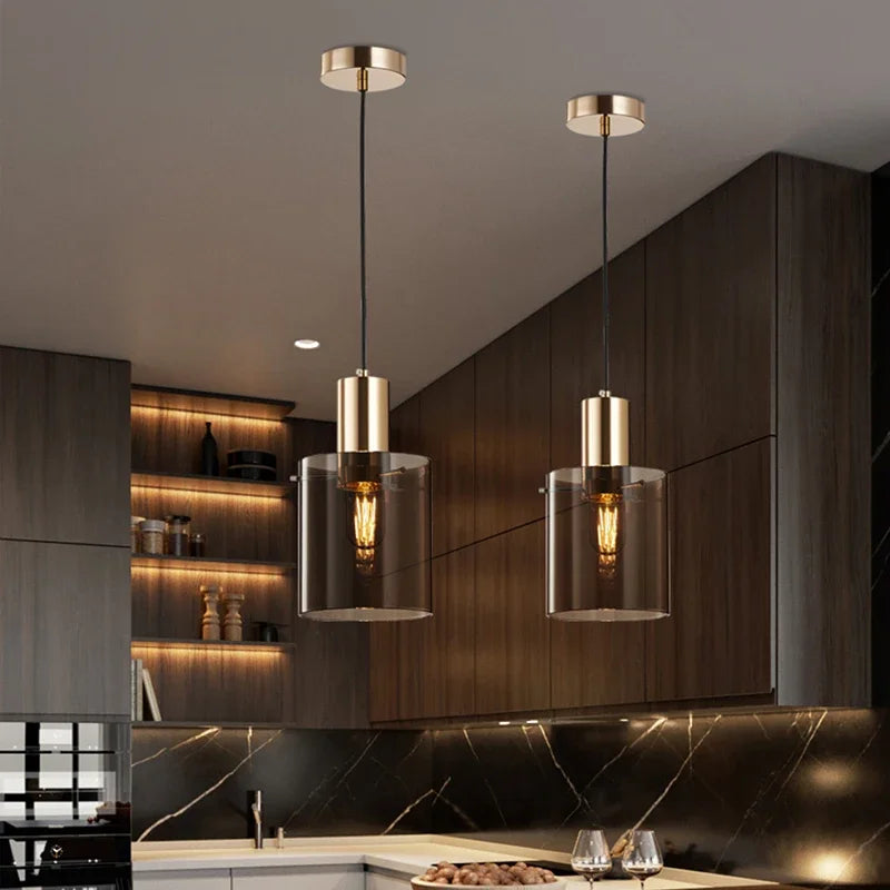 Anna - Modern LED Glass Pendant Light