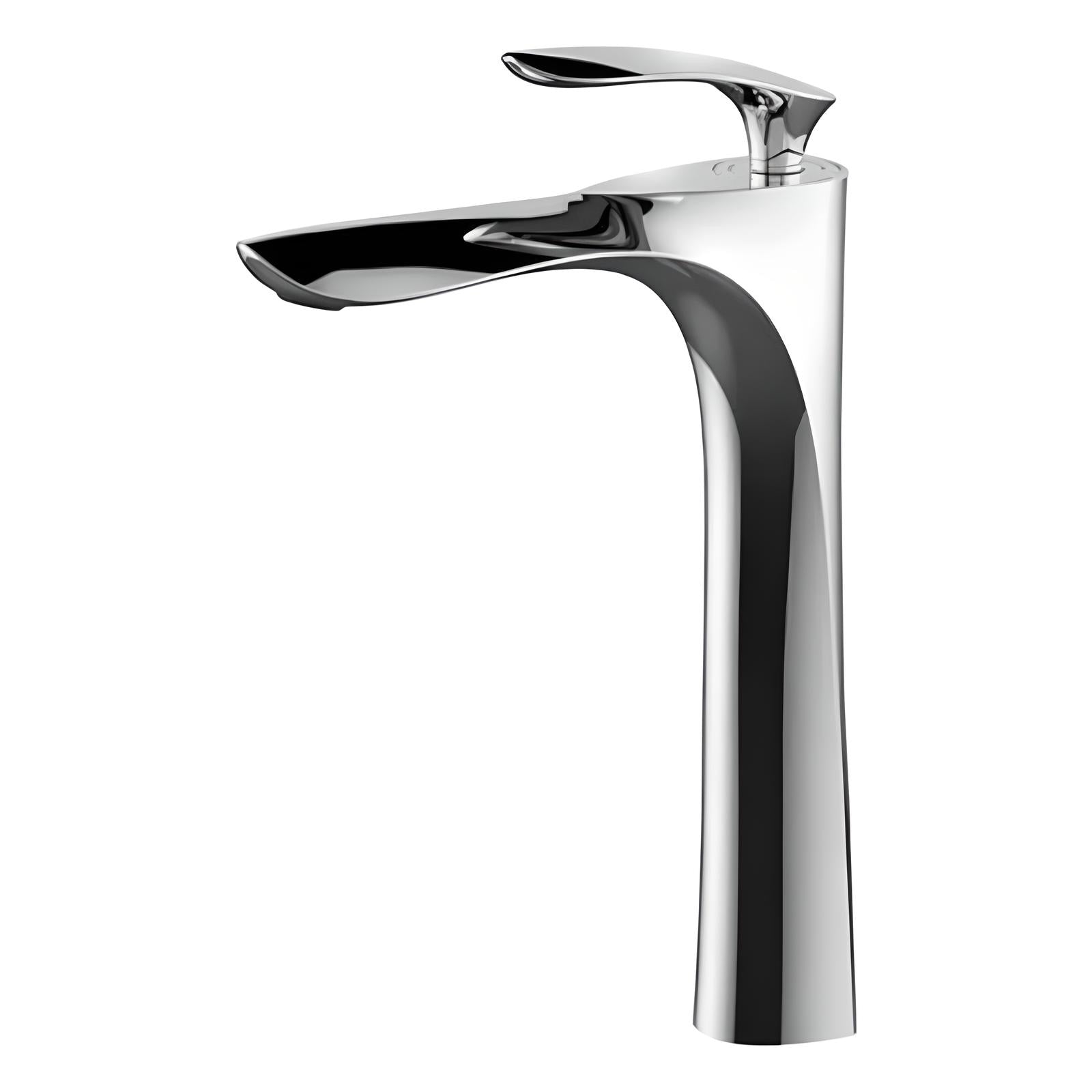Wylie - Modern Brass Single Lever Deck Mounted Basin Mixer Tap