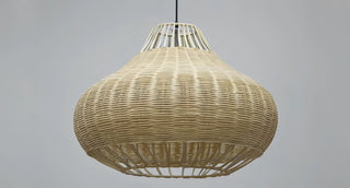 Tolliver - Rattan Woven Pendant Ceiling Light Southeast Asia Style