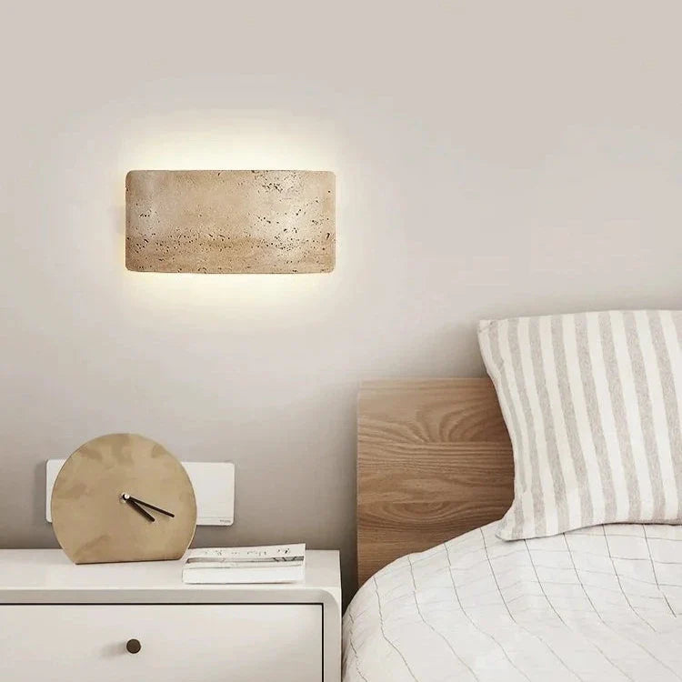 Callista - Modern Japanese Stone Waterproof LED Wall Light