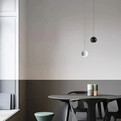 Acuna - Small Round Ball Modern Hanging Pendant Ceiling Light