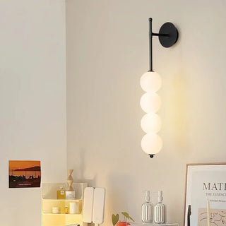 Gaudencio - Modern Quadruple Glass Globe Wall Light