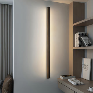 Langston - Modern Black Thin LED Wall Light Bar