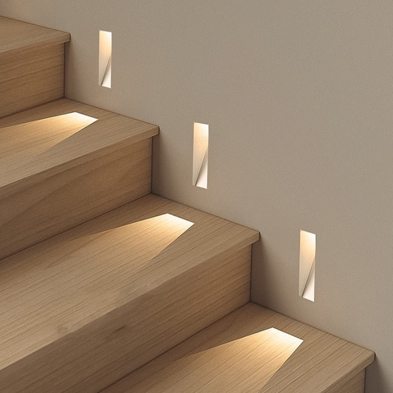 ETHELINDA - Recessed LED Frameless Downlight Step Wall Light