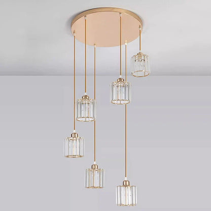 Hermione - Crystal Hanging Pendant Chandelier