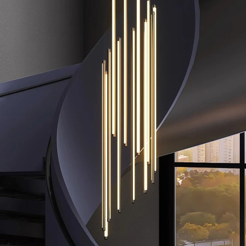 Vilhelm - Modern Long Bar LED Ceiling Chandelier