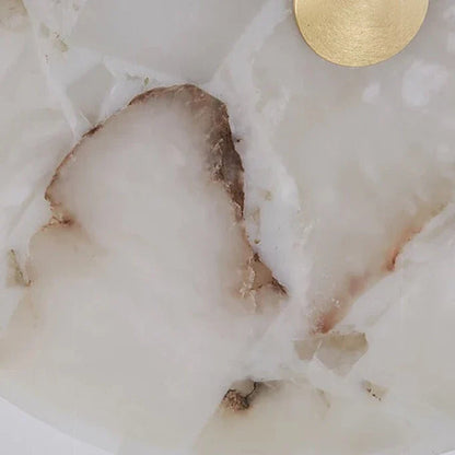 Romede  Marble Round Ceiling Light