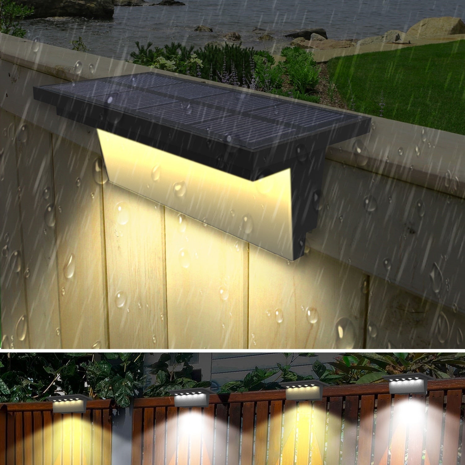 Gadar - LED Solar Light RGB Colour Changing Outdoor Light
