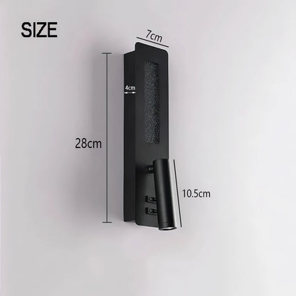 Maier - Adjustable LED Wall Reading Spotlight Light - Modern Style