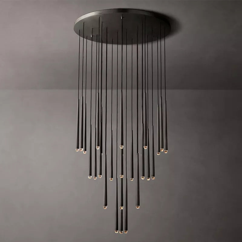 Meilani - Hanging Long Tear Drop Hanging Modern Ceiling Chandelier
