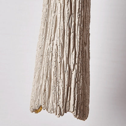 Ibolya - Wabi Sabi Wood Style Long Cone Tube Pendant Ceiling Light