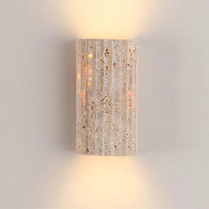 Cassidy - Natural Stone Wall Lamp 3000K Art Deco Sconce for Home
