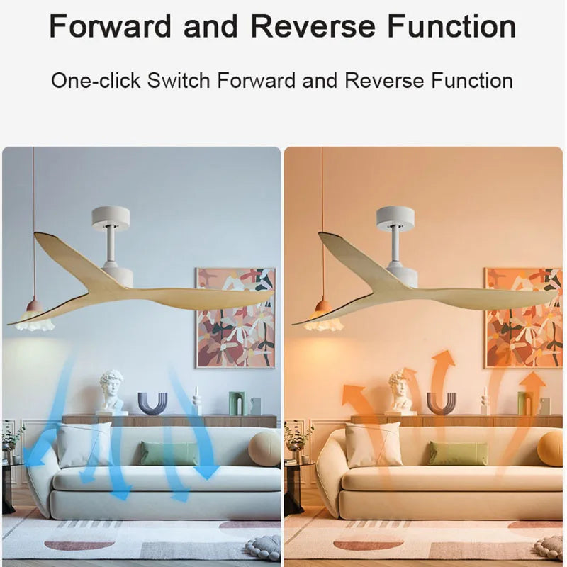 Arteaga - Modern 3 Blade 42/52Inch Silent Remote Control Ceiling Fan