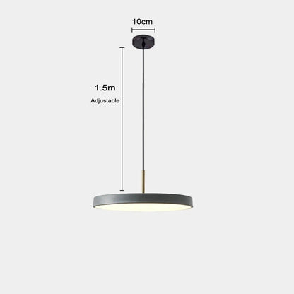 Ariandne - Nordic Hanging Pan Style Thin Ceiling Light Properties