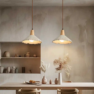 Guidi - Japanese Natural Stone Patterned Hanging Pendant Ceiling Light