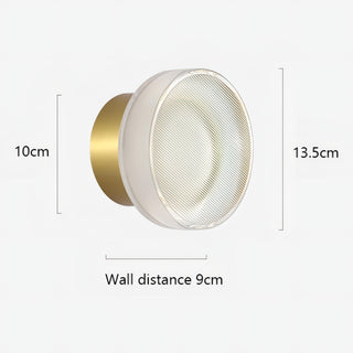 Miguel - Modern Spanish Dish Wall Light