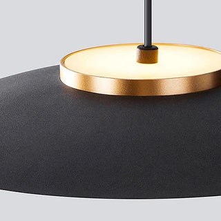 Duane - Modern Hanging Disc Gold Body Ceiling Pendant Light