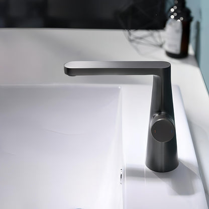 Elon - Polished Modern Twist Control Bathroom Mixer Tap