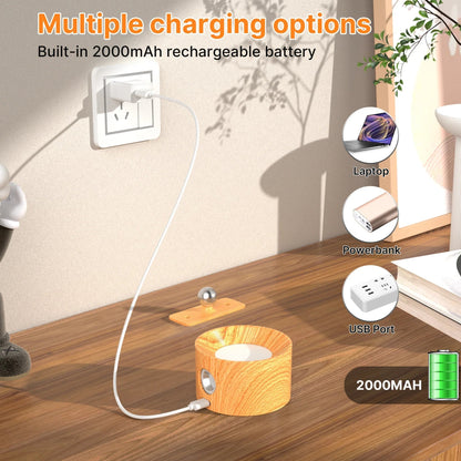 Ruzan - LED Battery Wall lights with 3 Brightness & Colour Modes