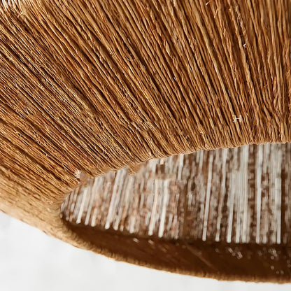 Carnes - Rattan Wicker Pendant Ceiling Light Bohemian Style