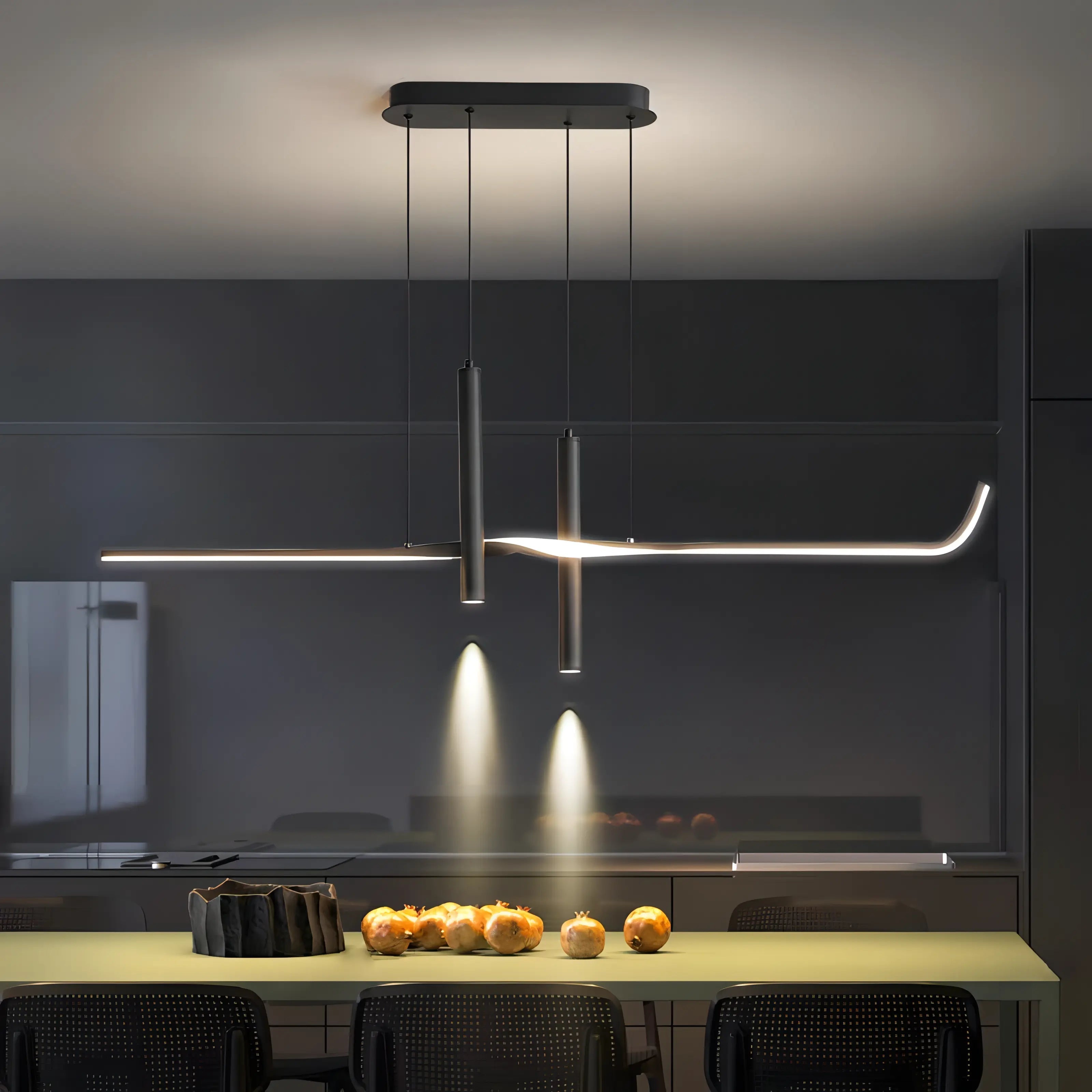 Lucinda - Modern Long Strip Thin LED Ceiling Light