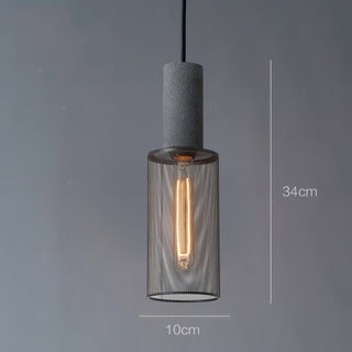 Sutton - Industrial Modern Round Mesh Caged Hanging Pendant Ceiling Light