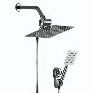 Walter - Rainfall 5 Piece Shower Set Multi Function 8-inch Nozzle