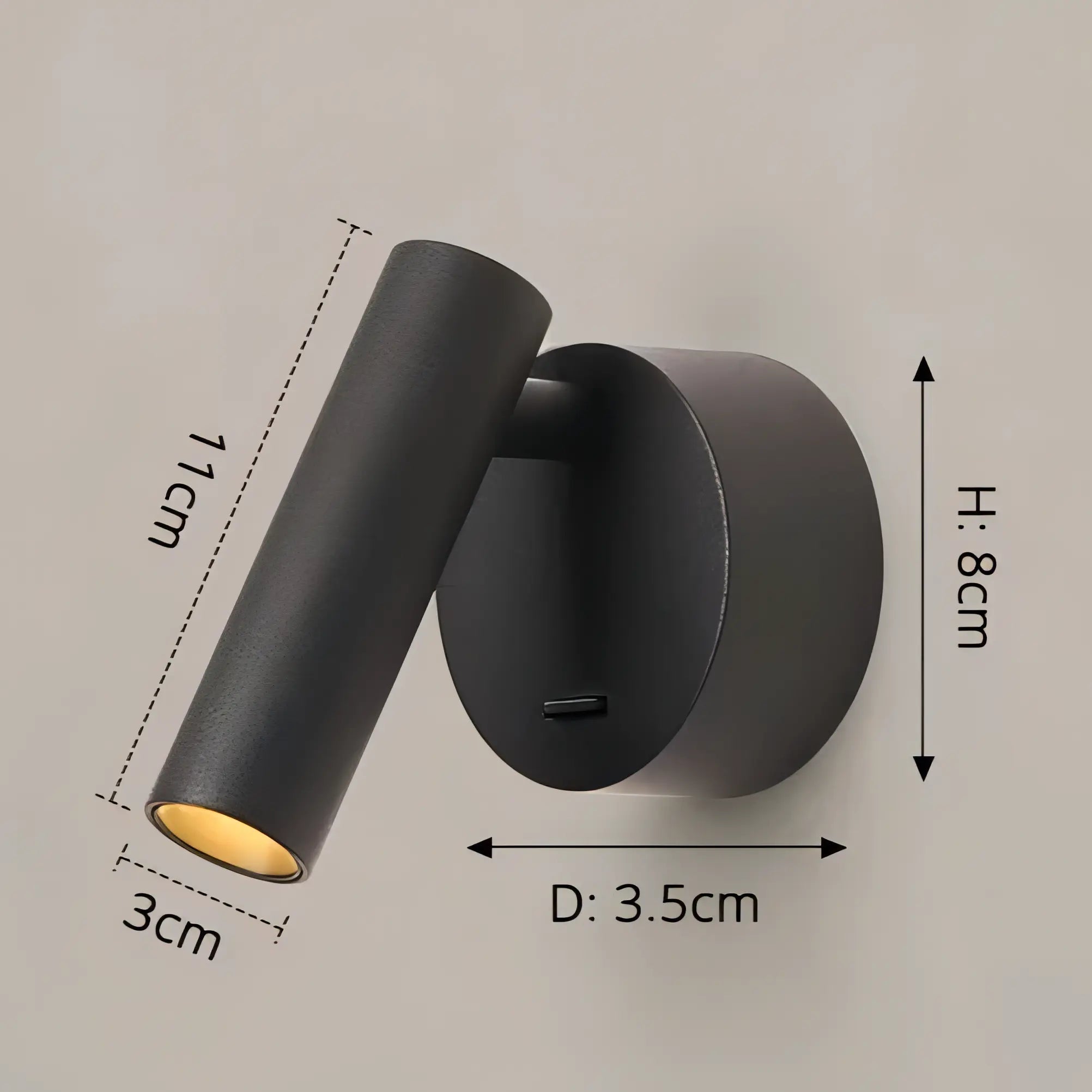 Kunz - Modern Rotating Reading Light