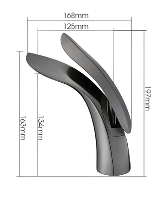 Otylia - Modern Single Lever Sink Tap