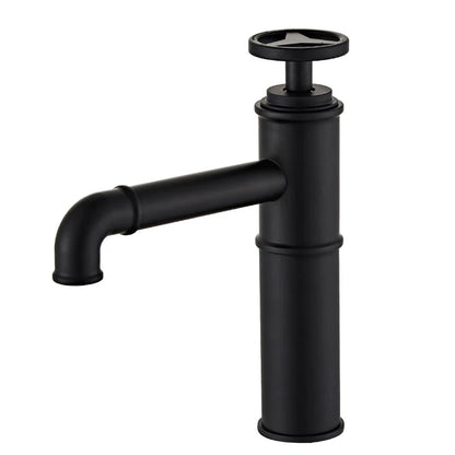 Jena - Industrial Style Single Handle Black Basin Mixer Tap