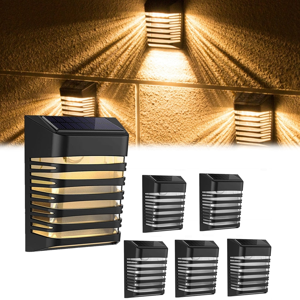 Balto - Solar Garden Outdoor LED Down Wall Light