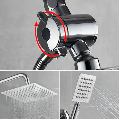 Walter - Rainfall 5 Piece Shower Set Multi Function 8-inch Nozzle