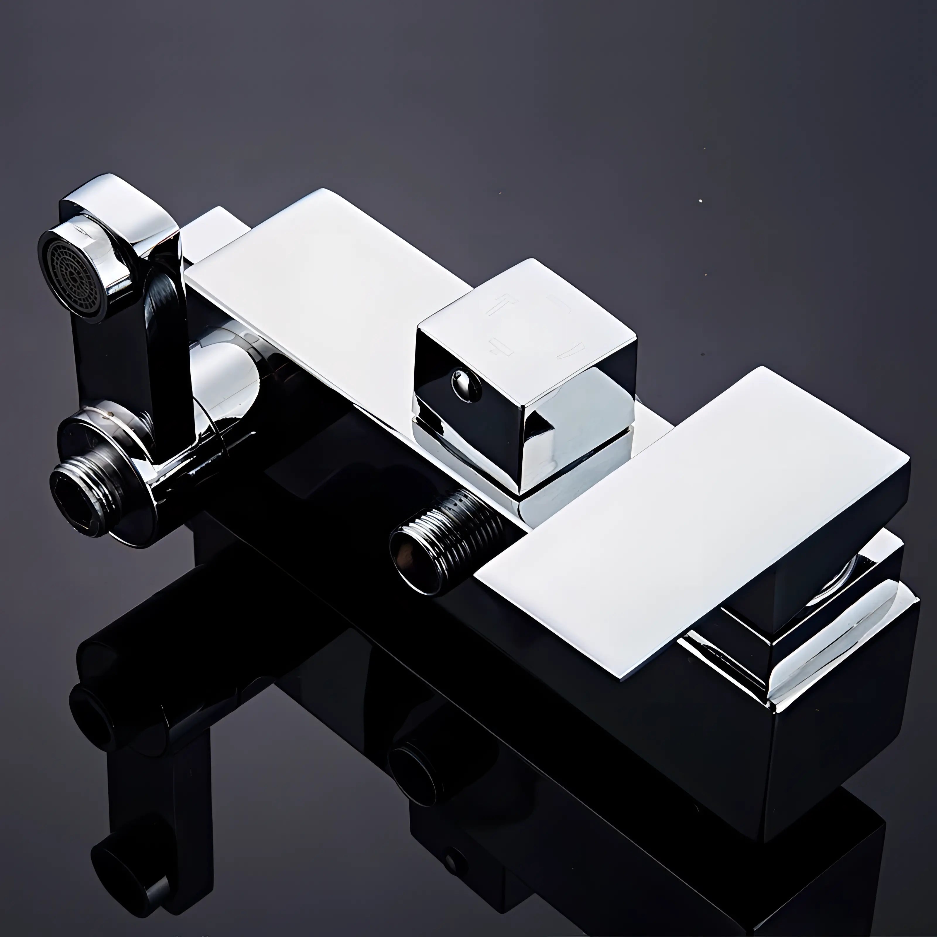 Heath - Rainfall Wall Mounted Height Adjustable Shower Set