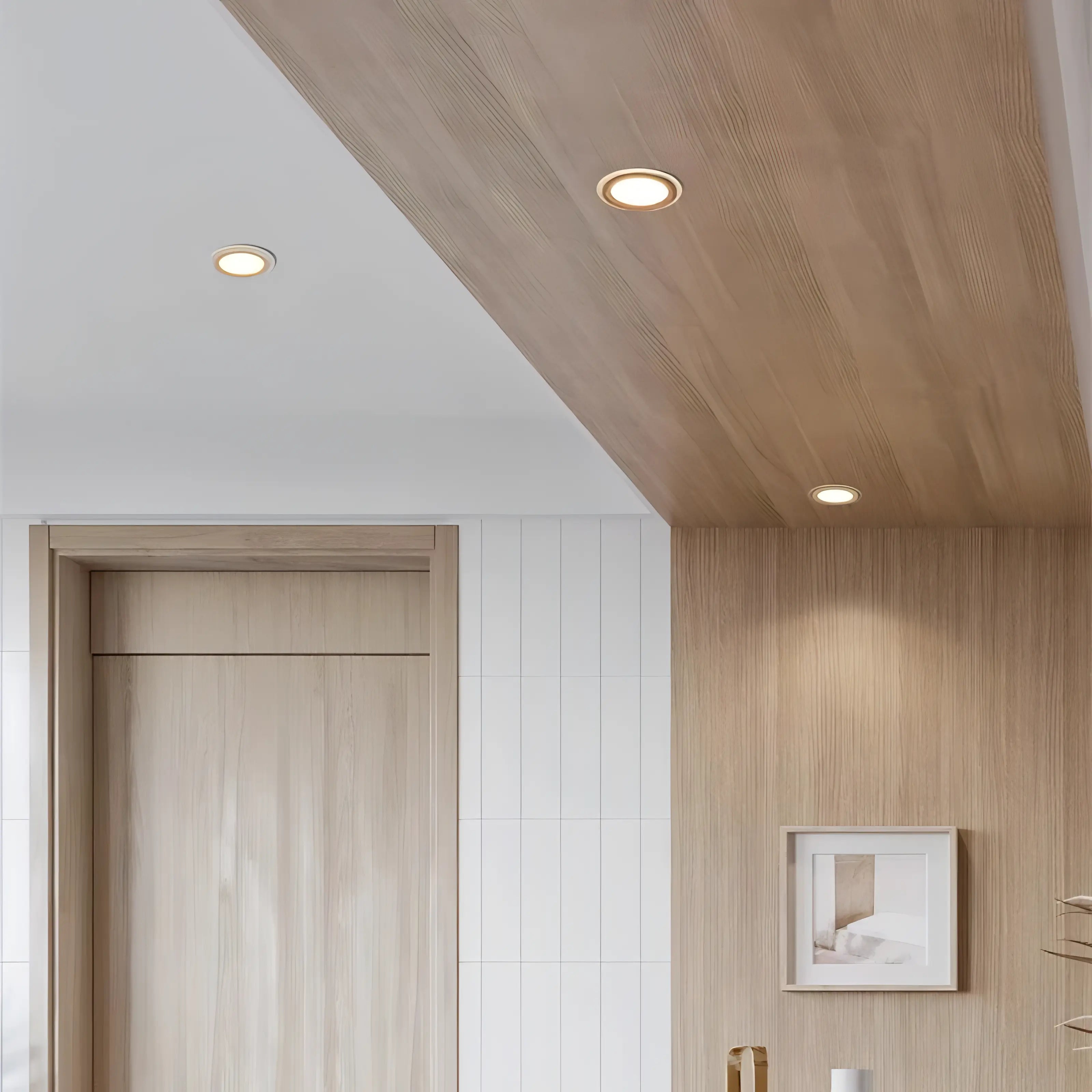 Disdemona - Ultra Thin LED Wood Grain Ceiling Downlight/Spotlight