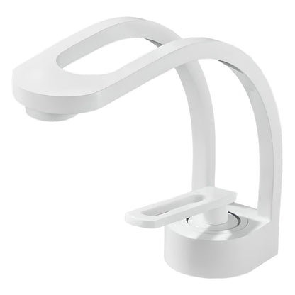 Daja - Modern Thin Curved Single Lever Mixer Basin Tap