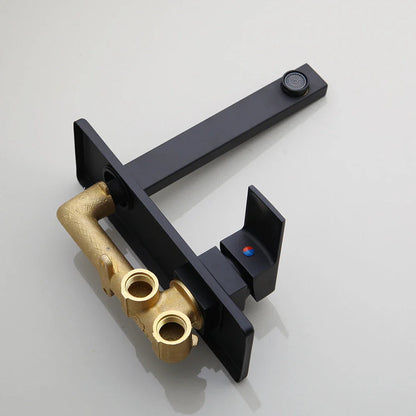 Ashley - Modern Single Handle Wall Mounted Basin Tap