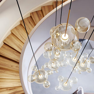 Dillon - Glass Bubble Hanging Pendant Light