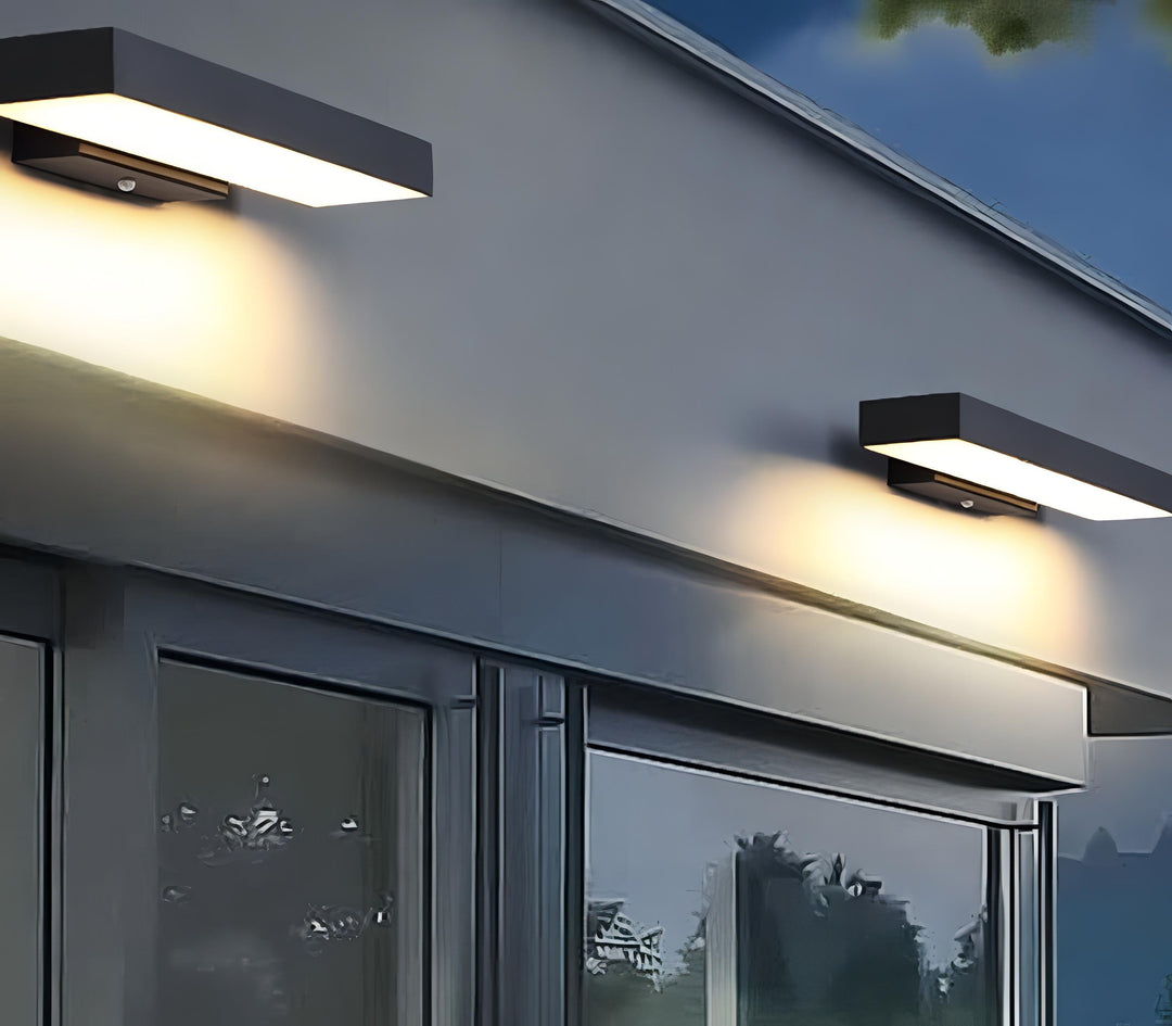 Solstice - Motion Sensor Outdoor Garage Wall Light Bar