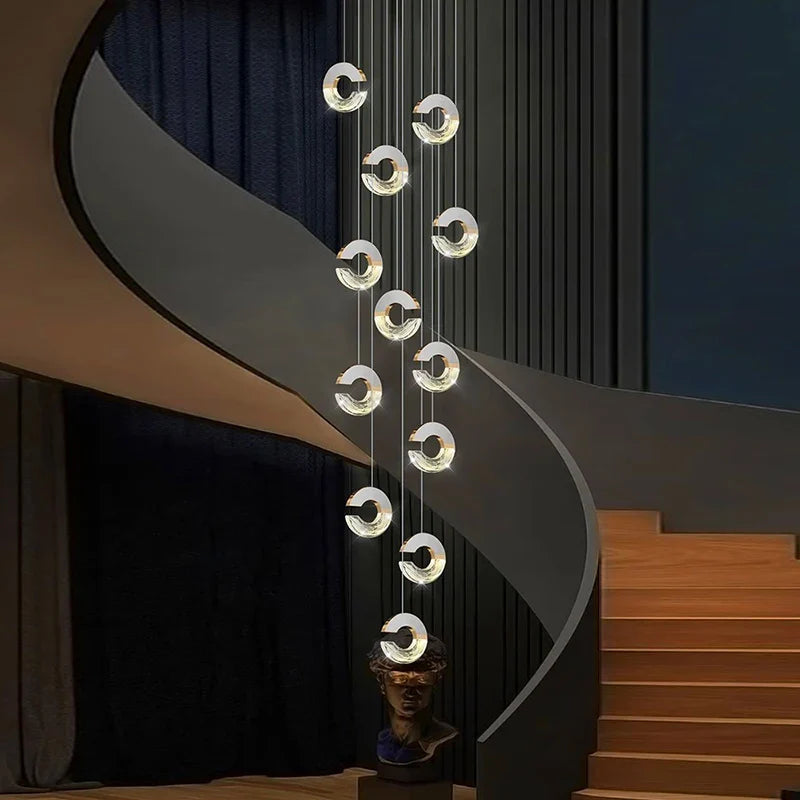 Holly - Crystal Pendant Ceiling Chandelier