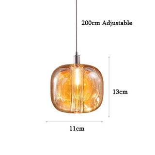 Aspasia - Ceiling Stained Glass Crystal Pendant Light Properties
