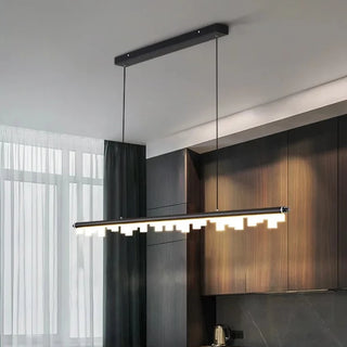Long Bar LED Modern Ceiling Chandelier Light