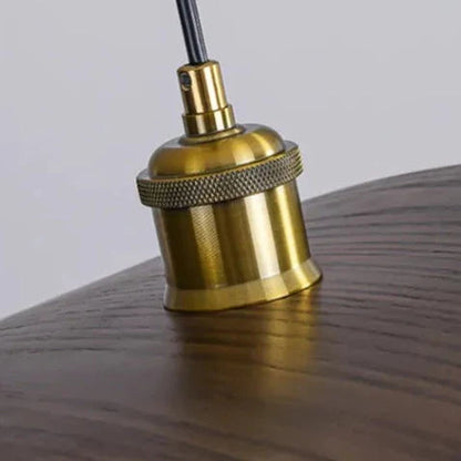 Iliana - Bird Curved Wood Style Hanging Pendant Ceiling Light