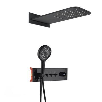 Dean - Modern LED Smart Display Wall Mounted Shower Set Multi Function