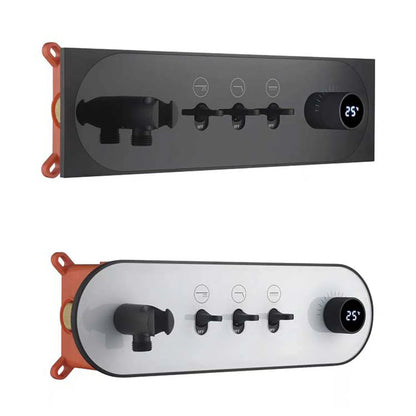 Dean - Modern LED Smart Display Wall Mounted Shower Set Multi Function