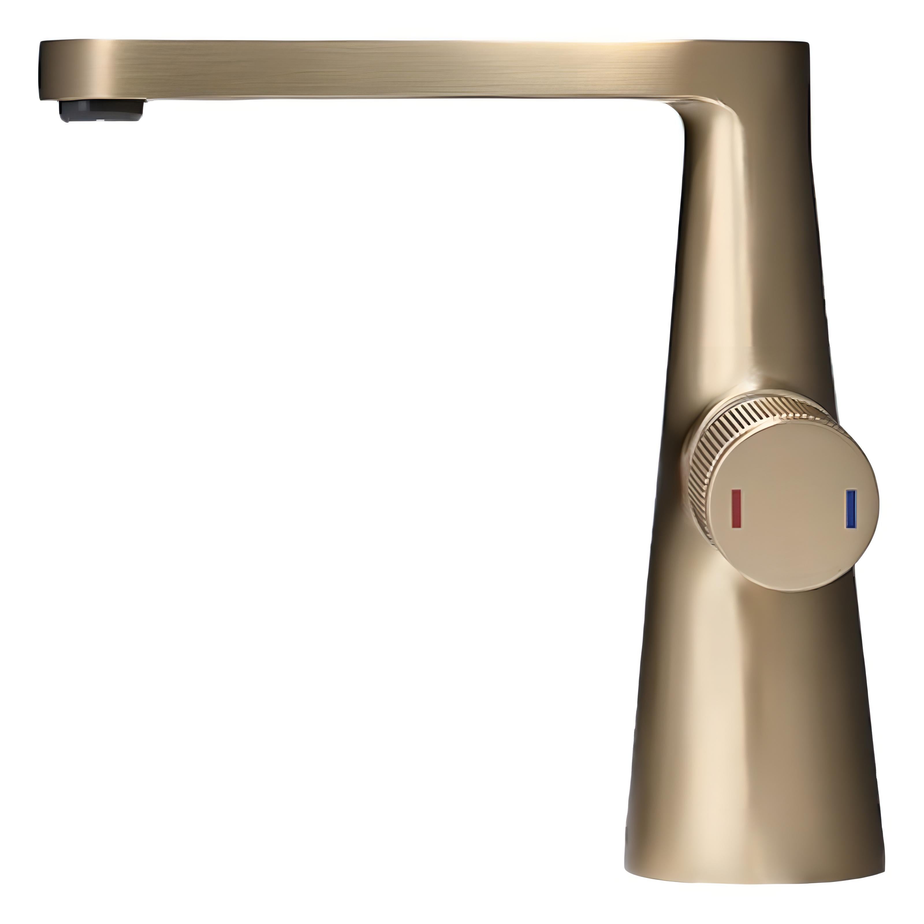 Elon - Polished Modern Twist Control Bathroom Mixer Tap