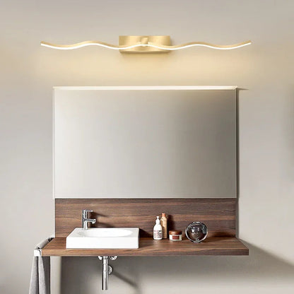 Maral - Modern Gold Bathroom Wall Lamp