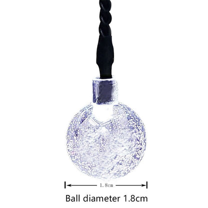 Dae - Solar Crystal Ball LED String Light