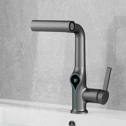 Kameron - Modern Waterfall Spout Tap with Digital Temperature Display