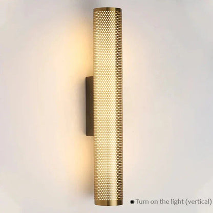 Gaetana - Modern Luxury Gold Metal Multi Hole Beam Wall Light