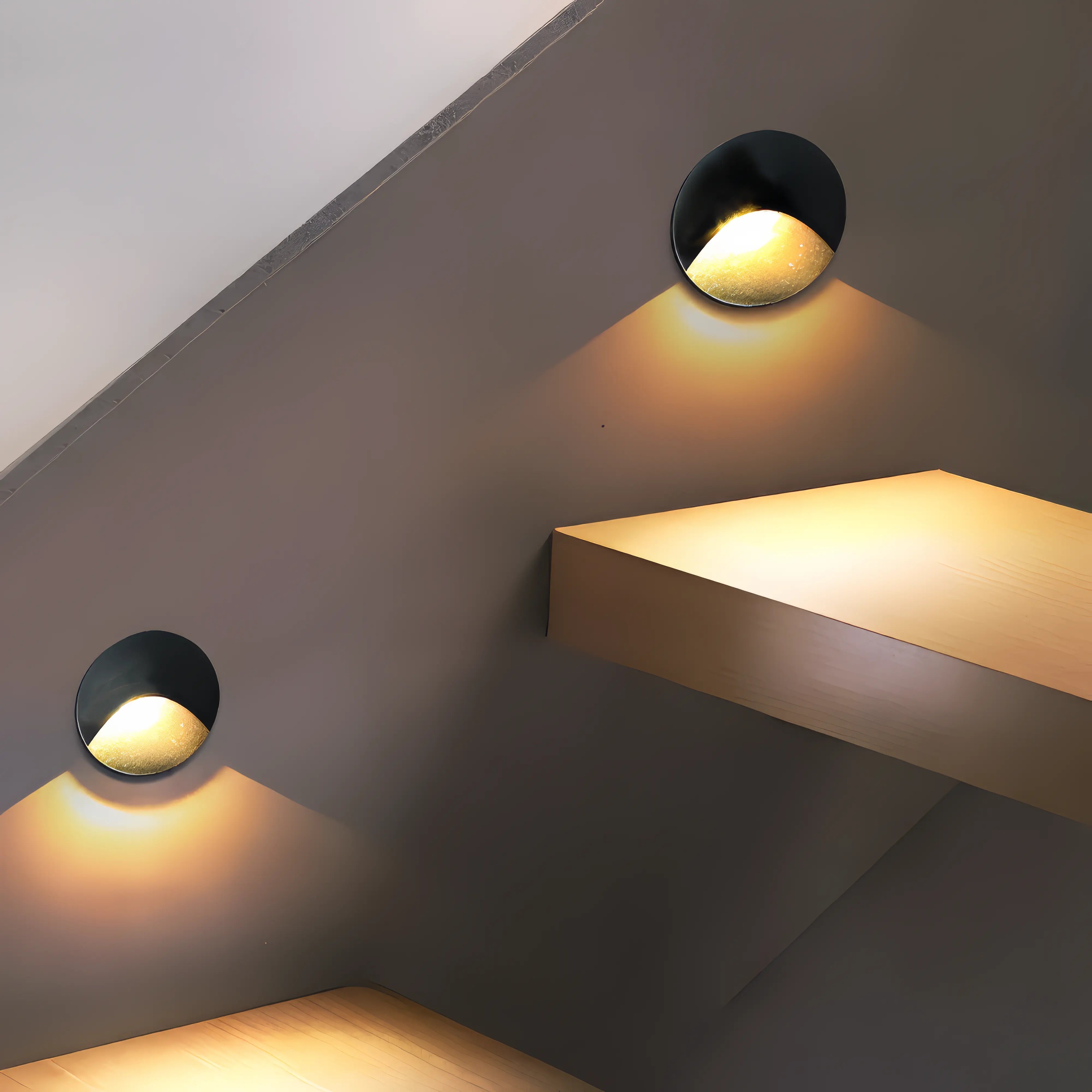 Zavala - Modern Waterproof Indoor/Outdoor Recessed Stair Wall Light